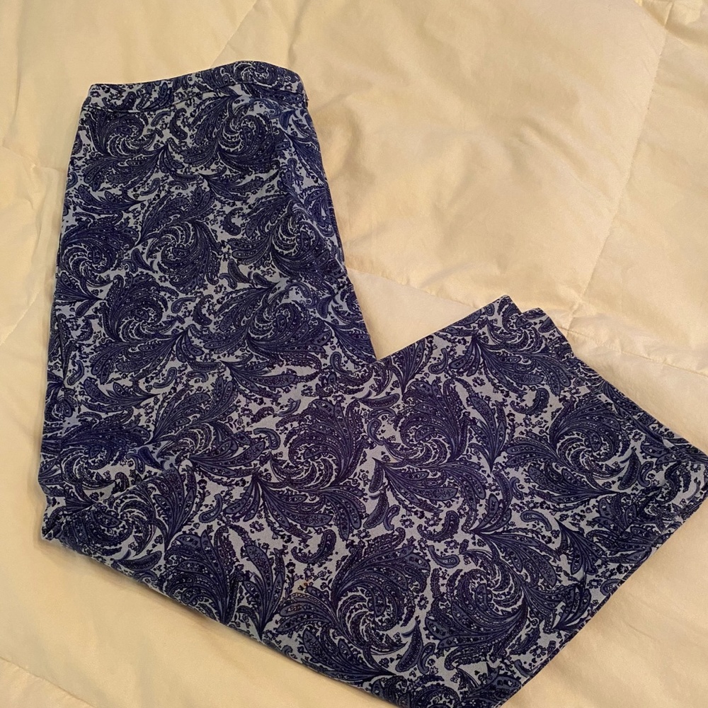 Charter Club cropped cotton stretch pants